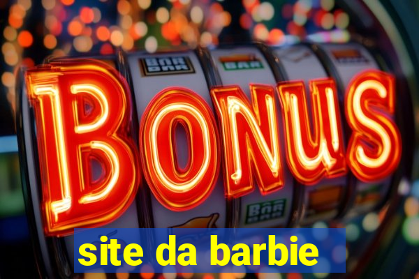 site da barbie - jogos